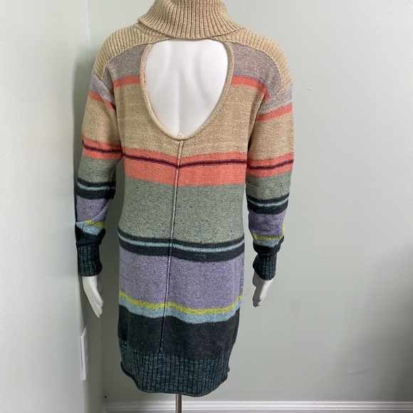 ANTHROPOLOGIE Daily Practice Turtleneck Sweater Dress - Picture 5 of 9